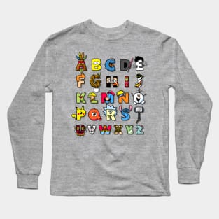 ABC nerd Long Sleeve T-Shirt